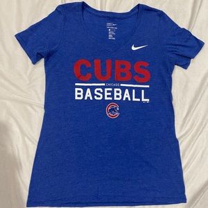 Nike Chicago Cubs V-neck T Shirt